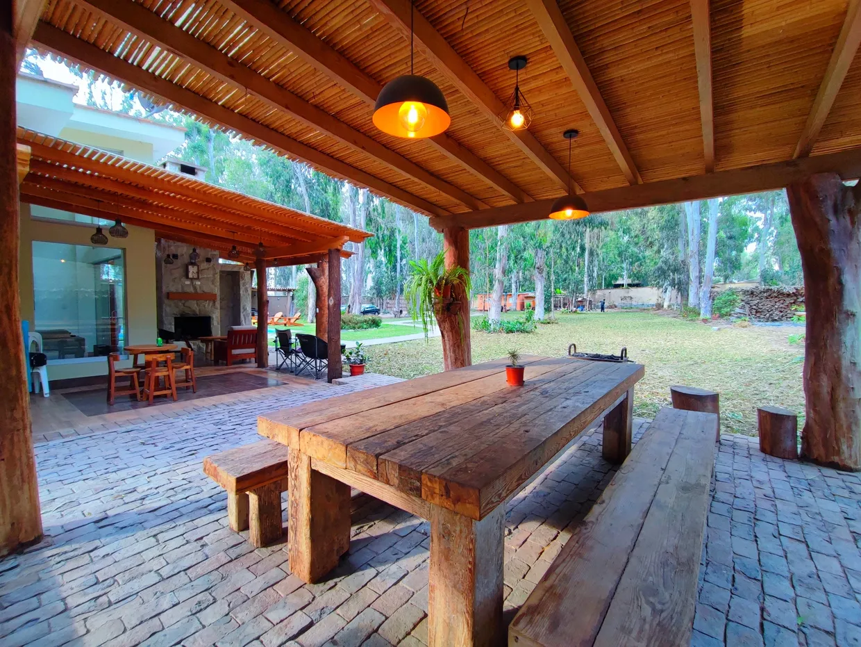 La Finca de Cieneguilla - Vista principal de la casa de campo